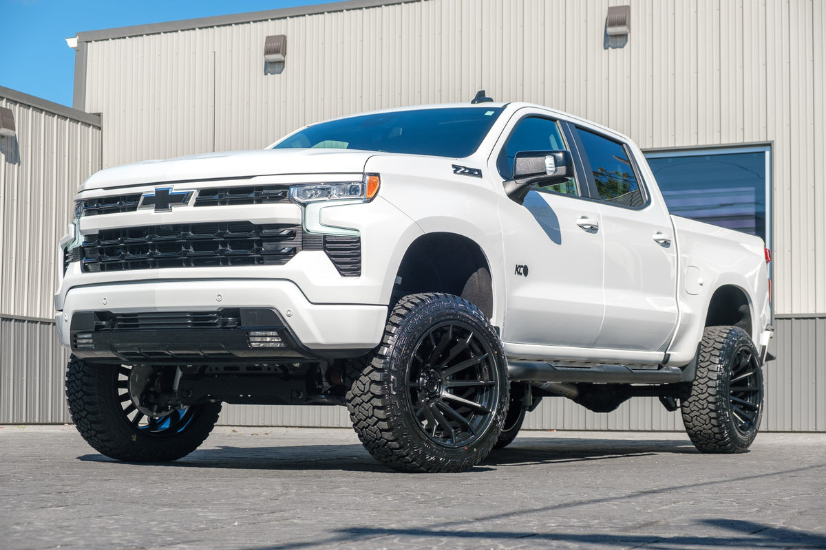 2024 Chevrolet Silverado 1500 RST with a 6" Rough Country lift kit, 22x12 Fuel Burn wheels, and 35" Fury Country Hunter R/T tires.