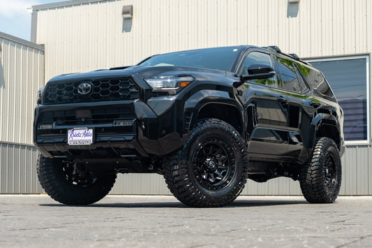 2026 Toyota 4Runner TRD Sport Premium with a 3" ReadyLift lift kit, 18x9 Fuel Covert wheels, and 35" Avix Trailtek R/T tires.