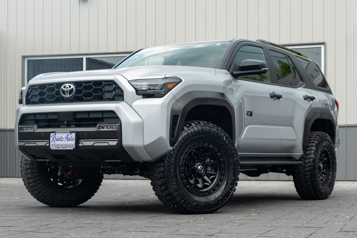2026 Toyota 4Runner TRD Off-Road Premium with a 3" ReadyLift lift kit, 18x9 Fuel Covert wheels, and 35" Avix Trailtek R/T tires.