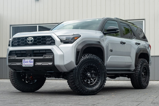 2026 Toyota 4Runner TRD Off-Road Premium with a 3" ReadyLift lift kit, 18x9 Fuel Covert wheels, and 35" Avix Trailtek R/T tires.