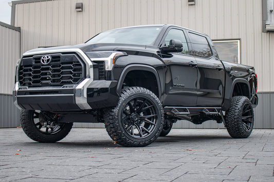 2024 Toyota Tundra SR with a 6" Rough Country lift kit, 22x12 Fuel Catalyst wheels, and 35" Fury Country Hunter R/T tires.