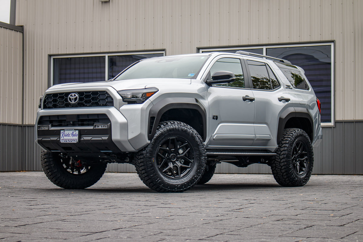 2026 Toyota 4Runner TRD Off-Road Premium with a 3" ReadyLift lift kit, 18x9 Fuel Flux wheels, and 35" Avix Trailtek R/T tires.