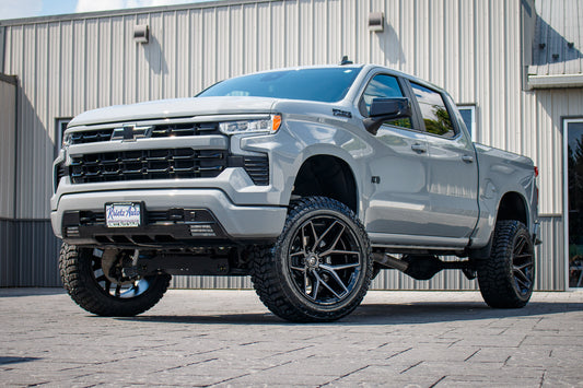 2024 Chevrolet Silverado 1500 RST with a 6" Rough Country lift kit, 22x12 Fuel Flux wheels, and 35" Avix Trailtek R/T tires.
