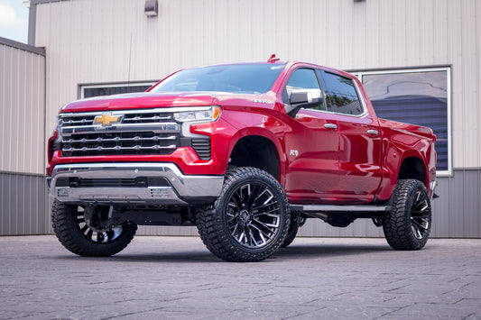 2024 Chevrolet Silverado 1500 LTZ with a 6" Rough Country lift kit, 22x12 Fuel Rebar wheels, and 35" Avix Trailtek R/T tires.