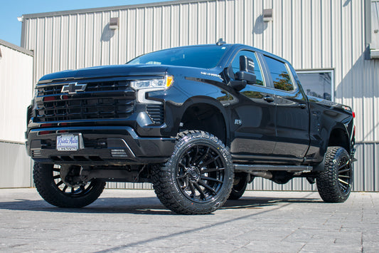 2024 Chevrolet Silverado 1500 with a 6" Rough Country lift kit, 22x12 Fuel Burn wheels, and 35" Fury Country Hunter R/T tires.