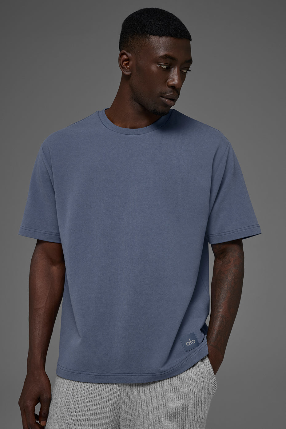 Double Take Short Sleeve - Bluestone