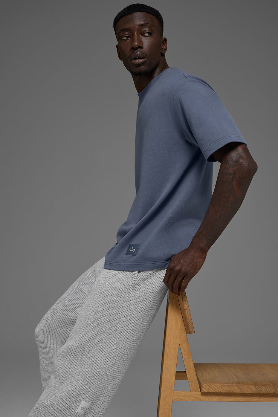 Double Take Short Sleeve - Bluestone