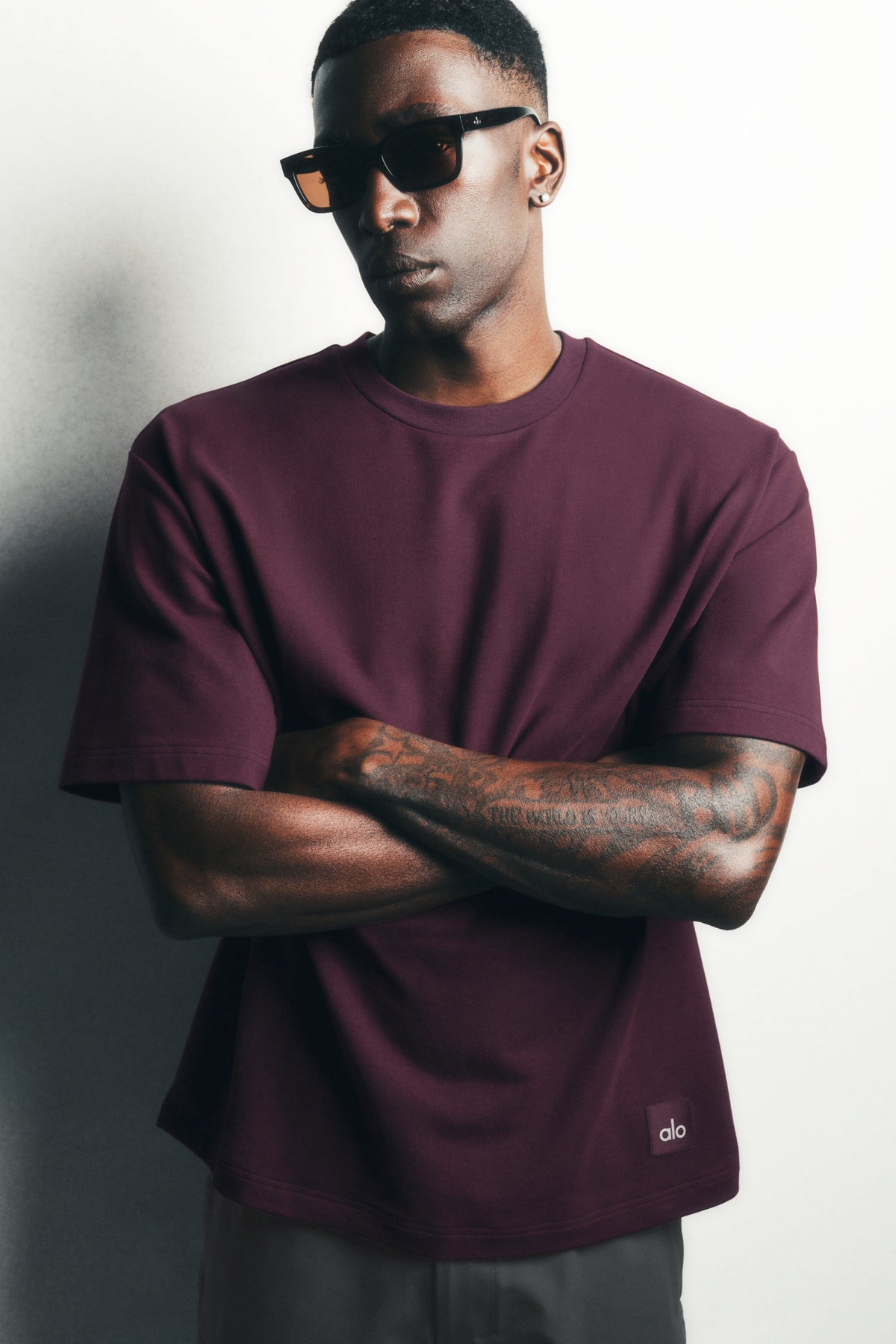 Double Take Short Sleeve - Rich Bordeaux