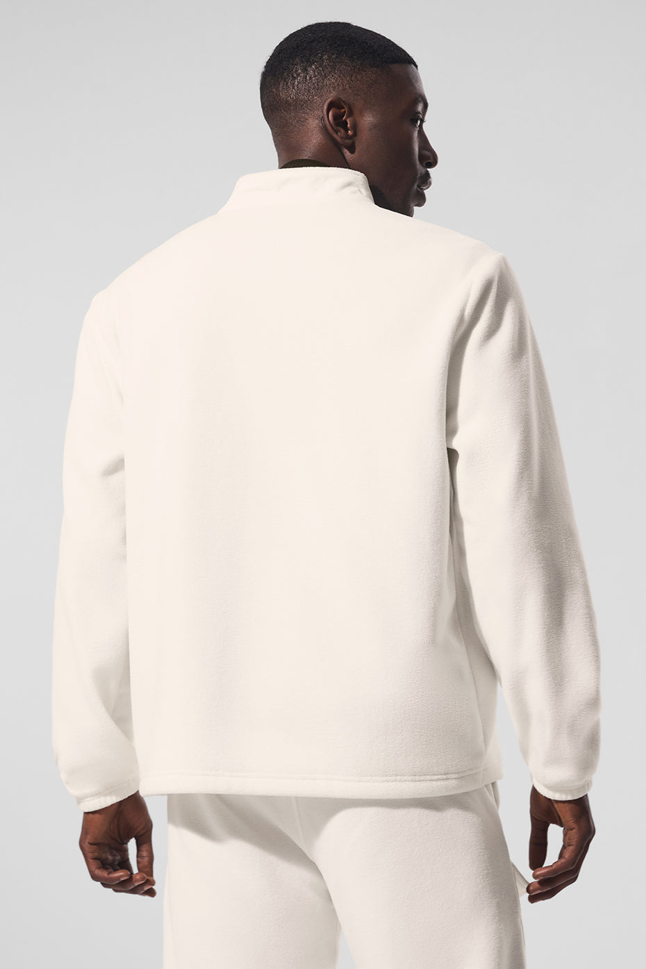 Polar Fleece Ridge Full Zip Jacket - Ivory
