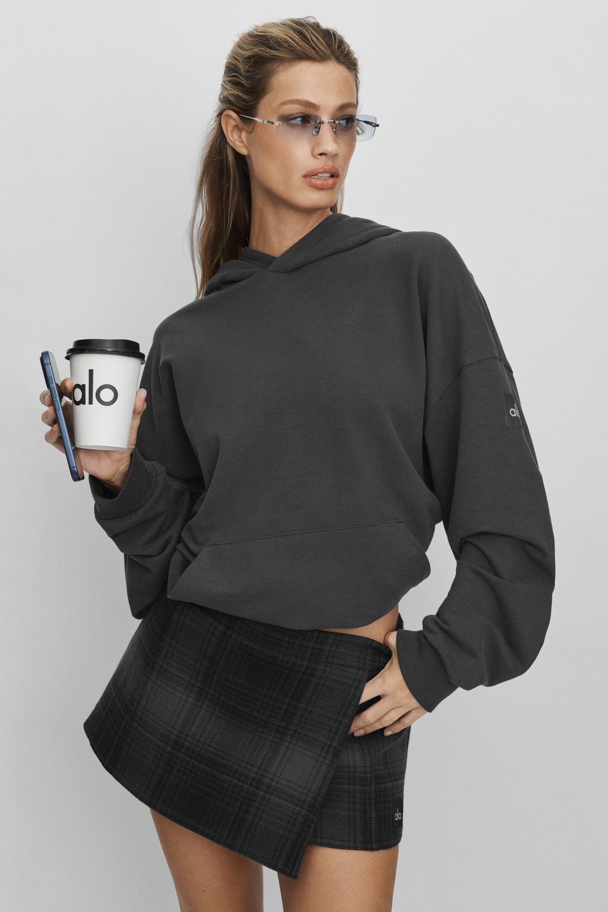Double Take Hoodie - Anthracite