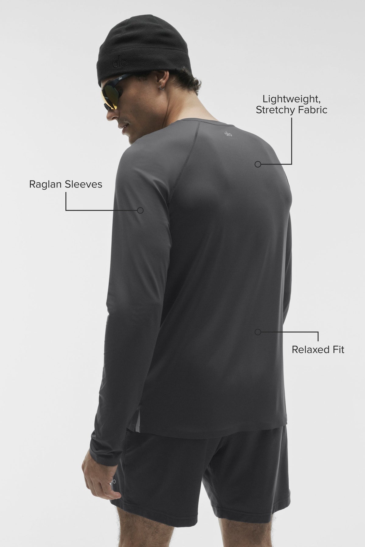 Idol Crewneck Long Sleeve - Anthracite