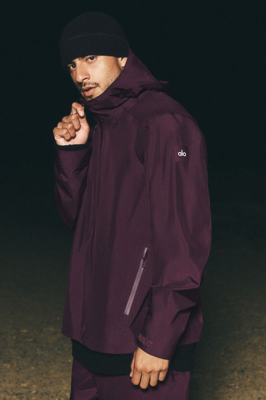 Alpha Shell Jacket - Rich Bordeaux