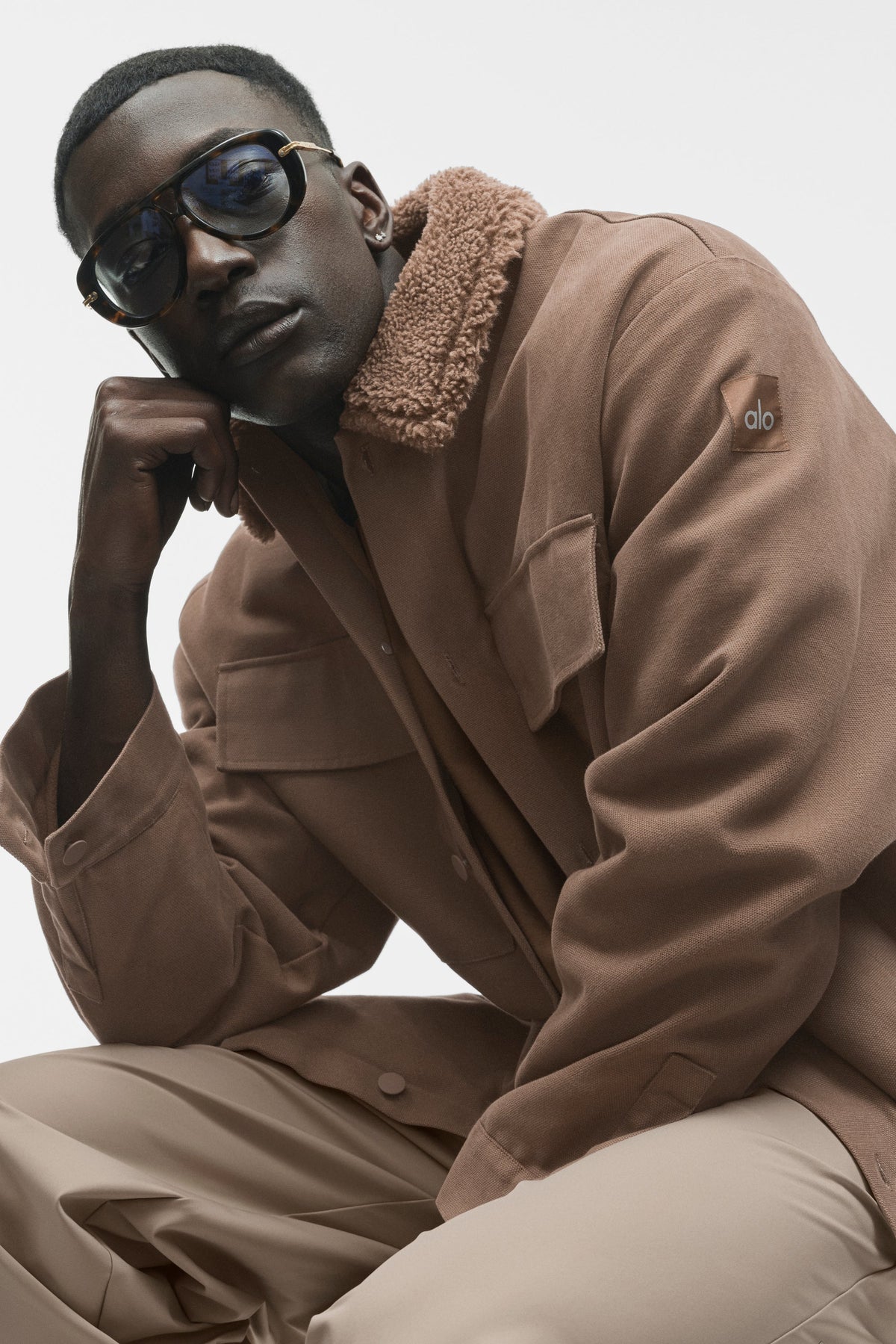Canvas Utility Shacket - Java Brown