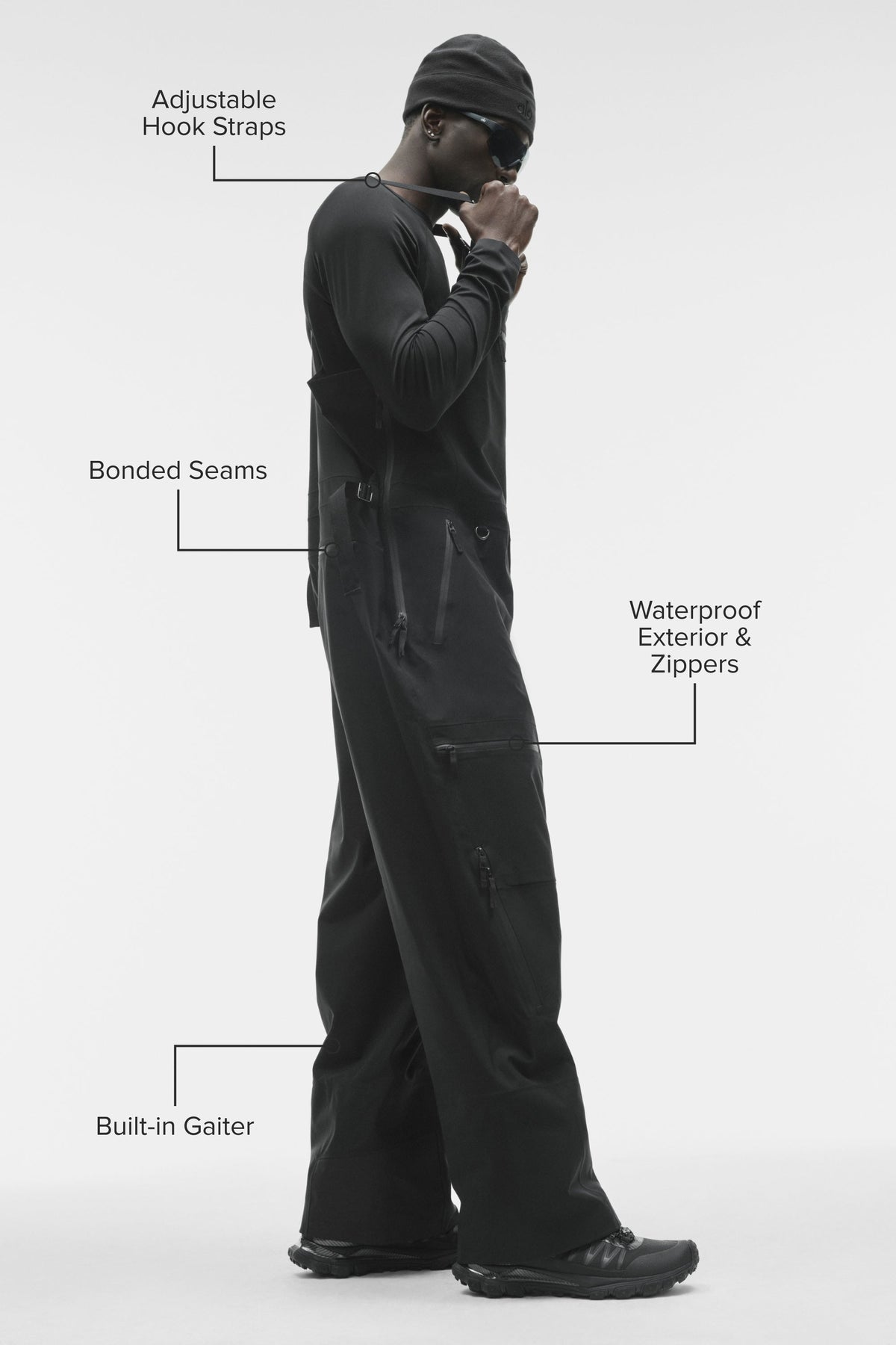 Alpha Max Bib - Black