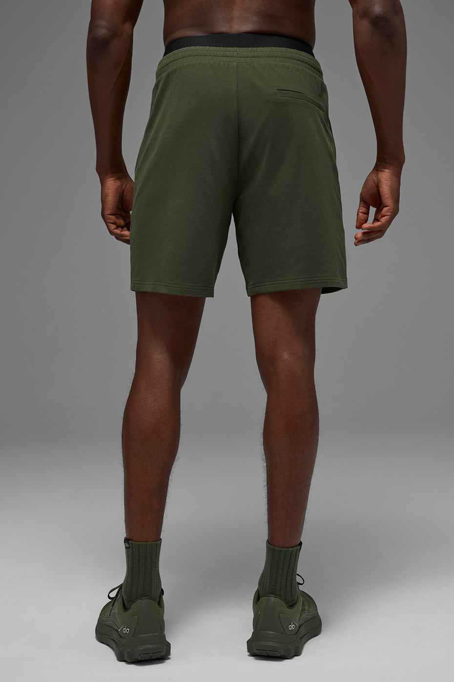 7" Double Take Short - Green Olive