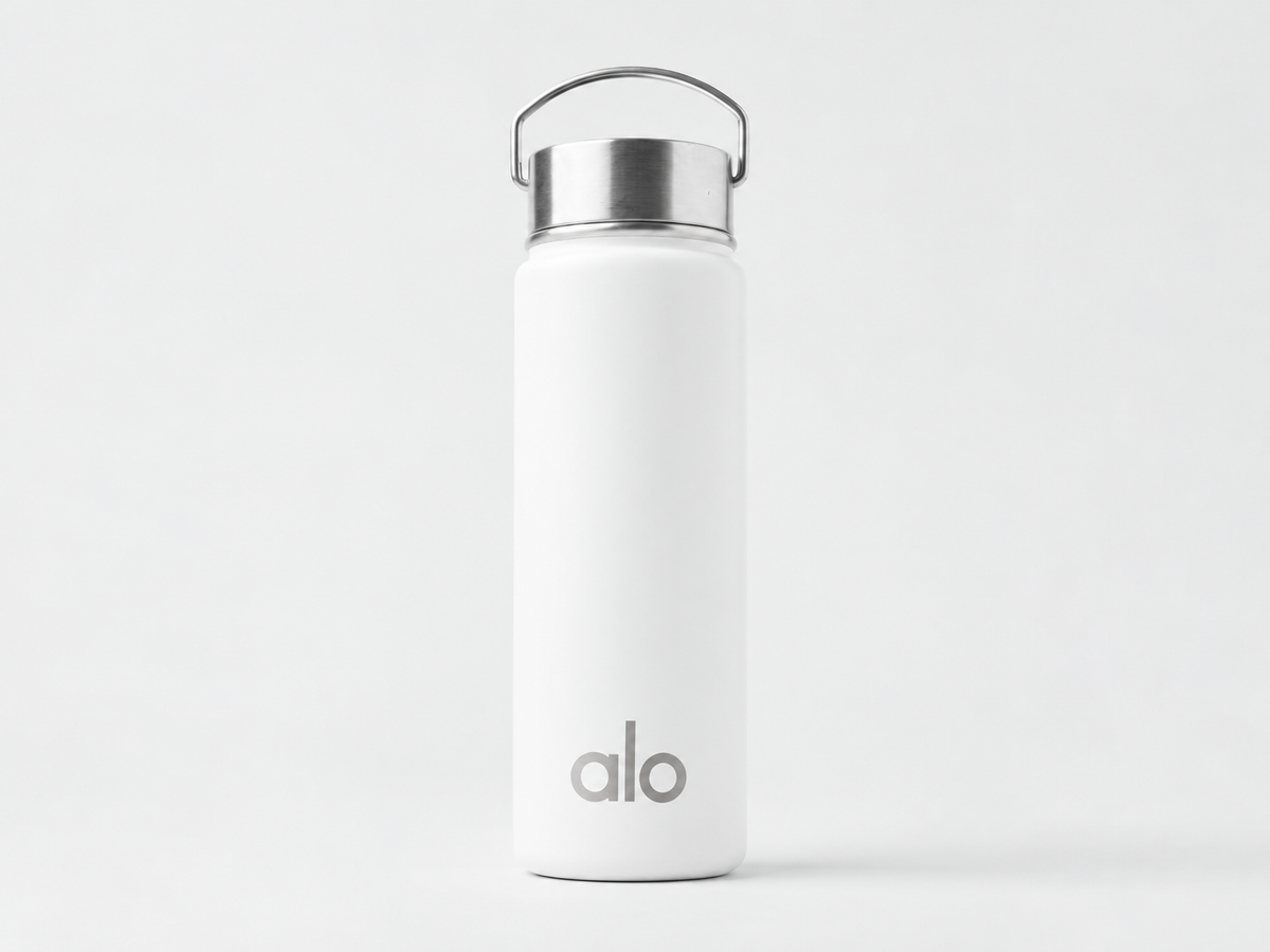 ALO Water Bottle - White