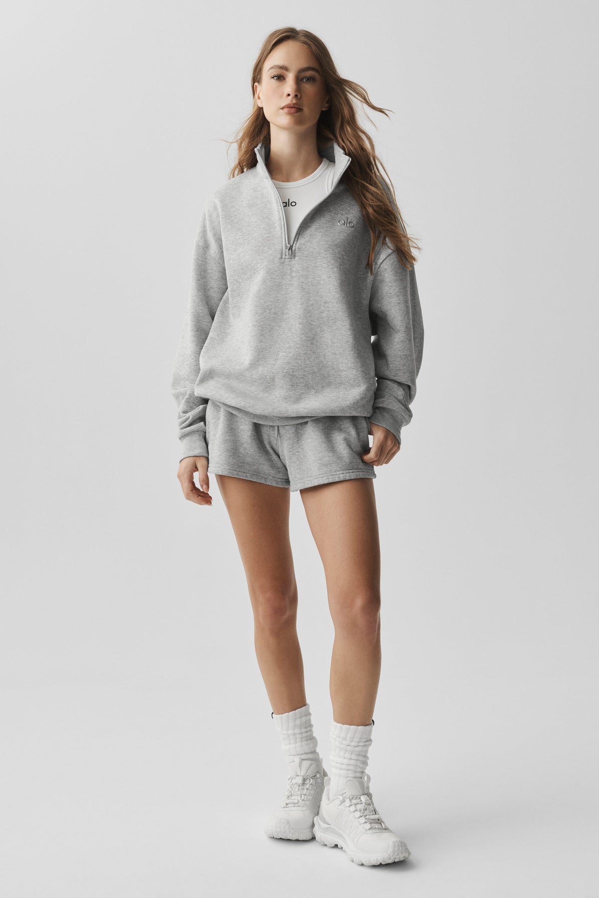 Accolade 1/4 Zip Pullover - Athletic Heather Grey