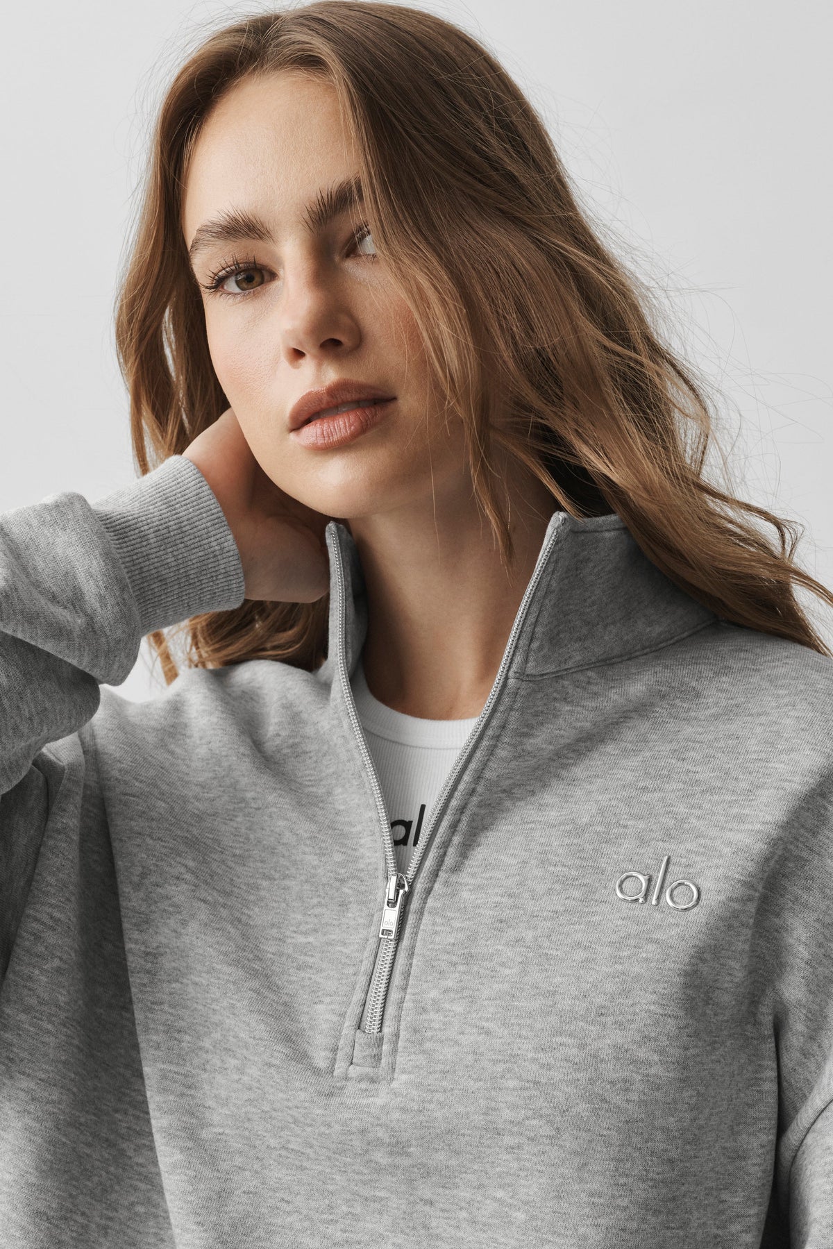 Accolade 1/4 Zip Pullover - Athletic Heather Grey