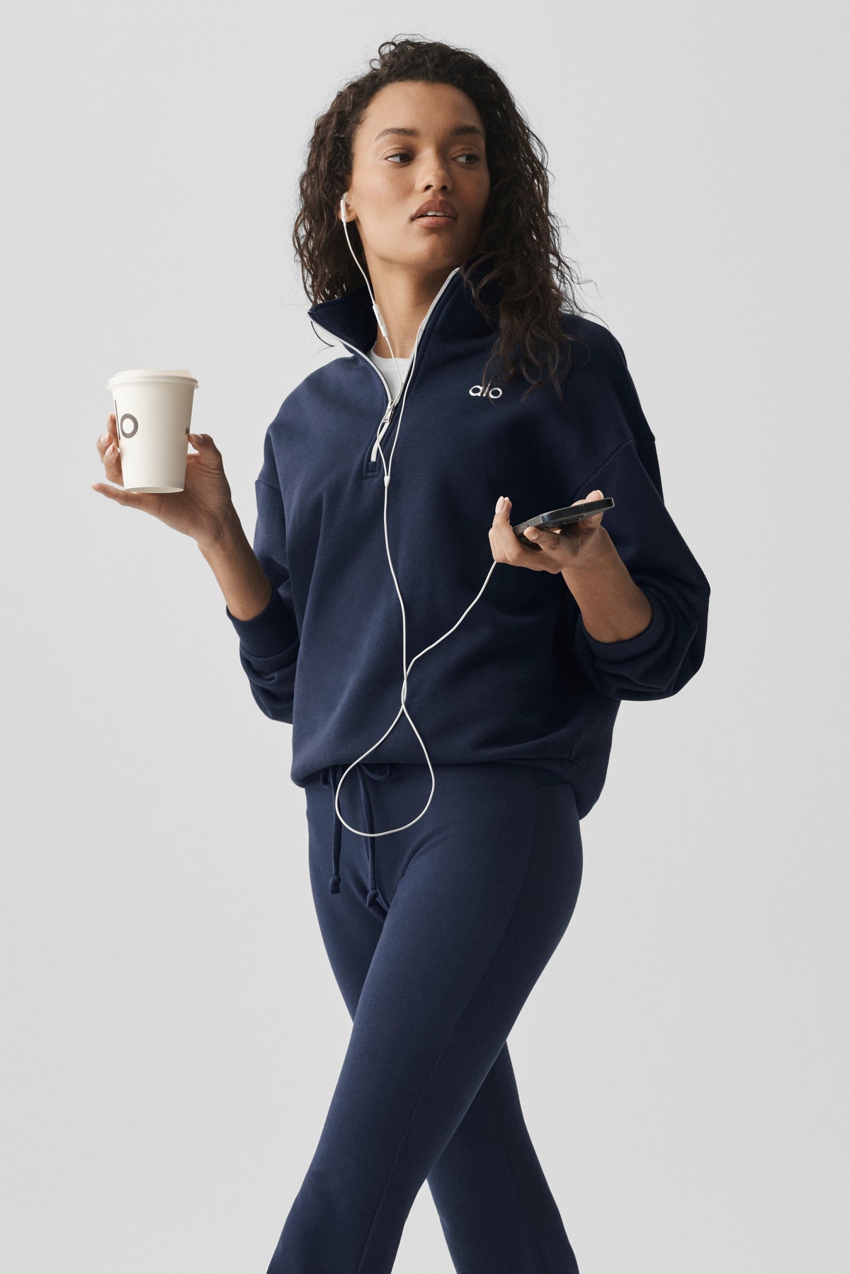 Accolade 1/4 Zip Pullover - Navy