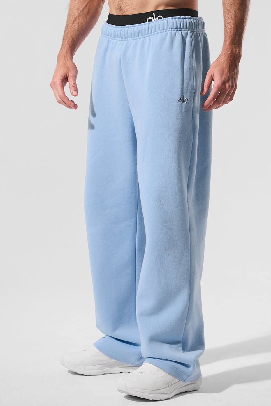 Accolade Straight Leg Sweatpant - Seashell Blue