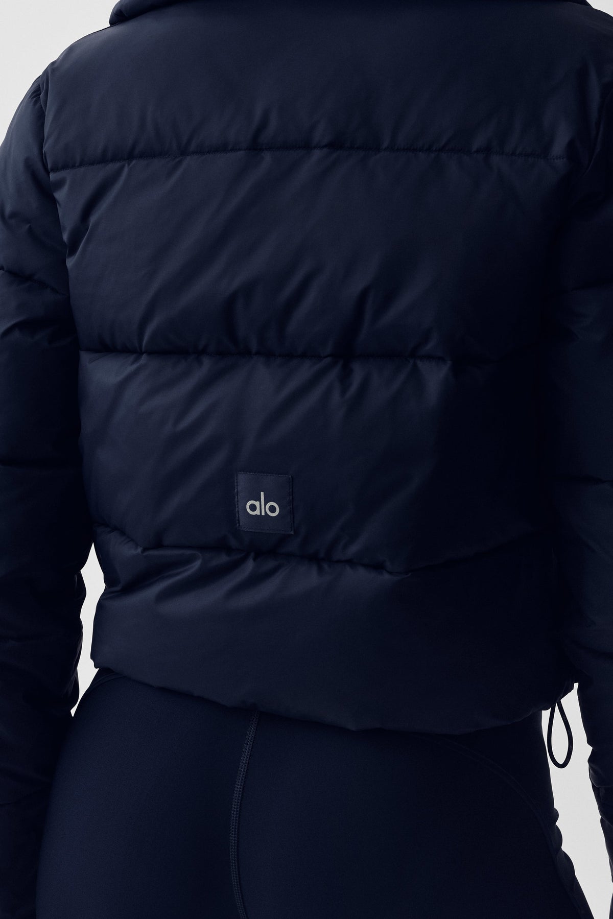 Gold Rush Puffer - Navy