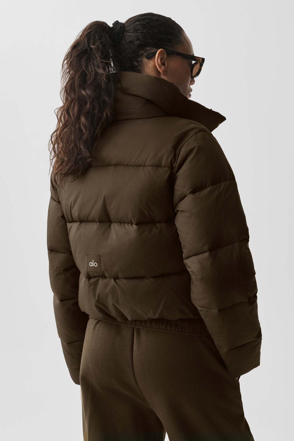 Gold Rush Puffer - Espresso