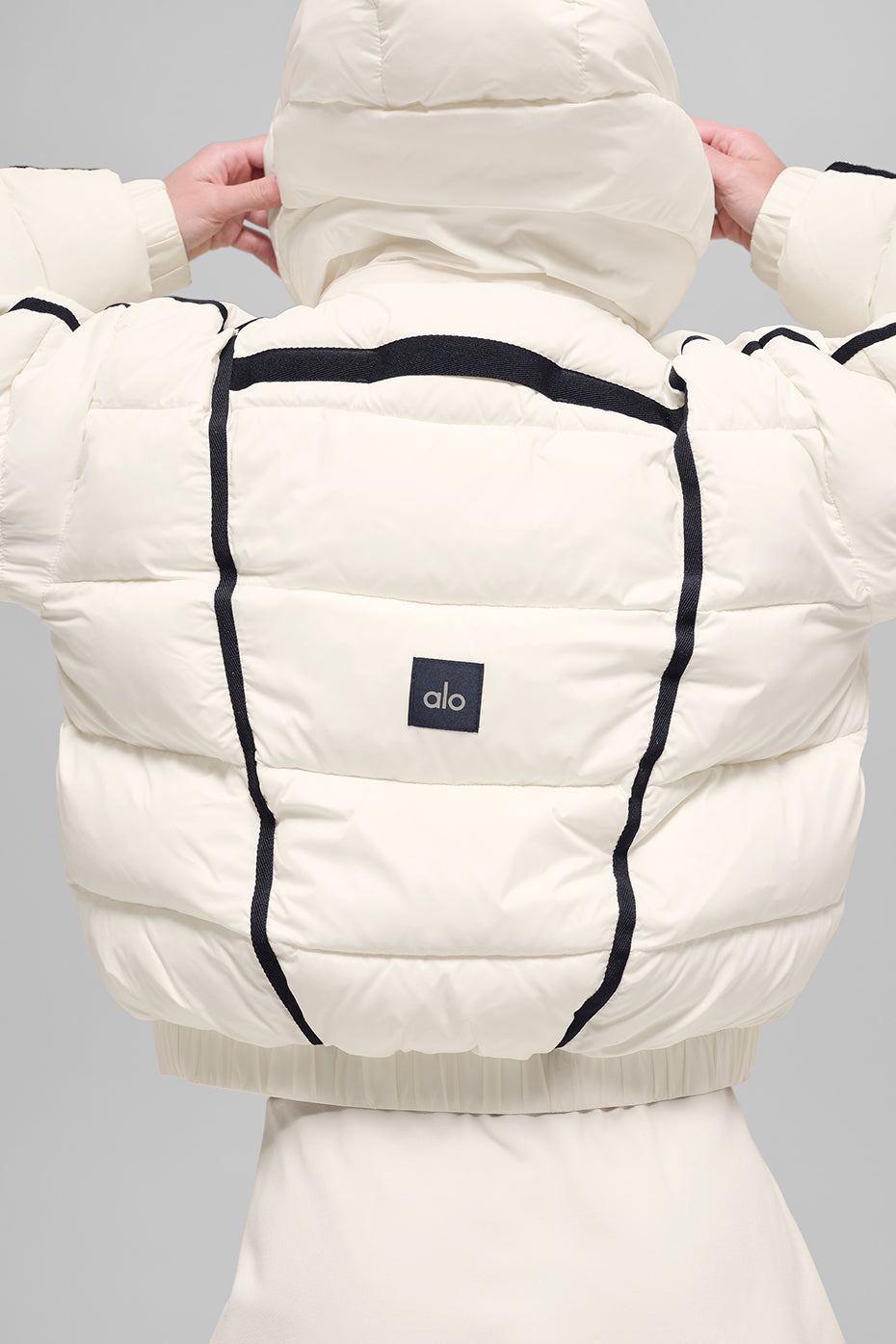 Aspen Love Puffer Jacket - Ivory