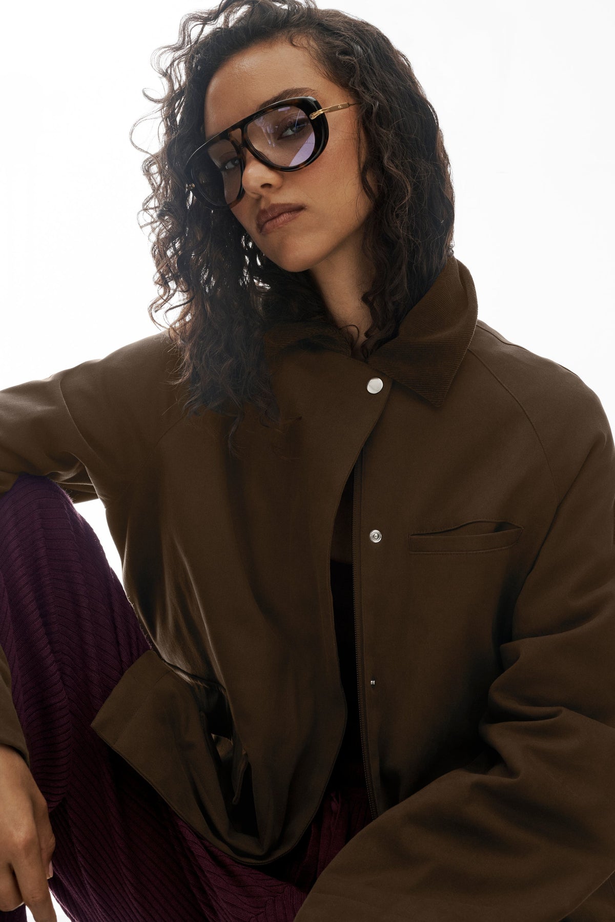 Twill Barn Jacket - Espresso