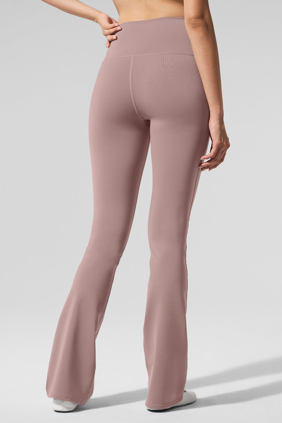 Airbrush High-Waist Bootcut Legging (Regular) - Taupe