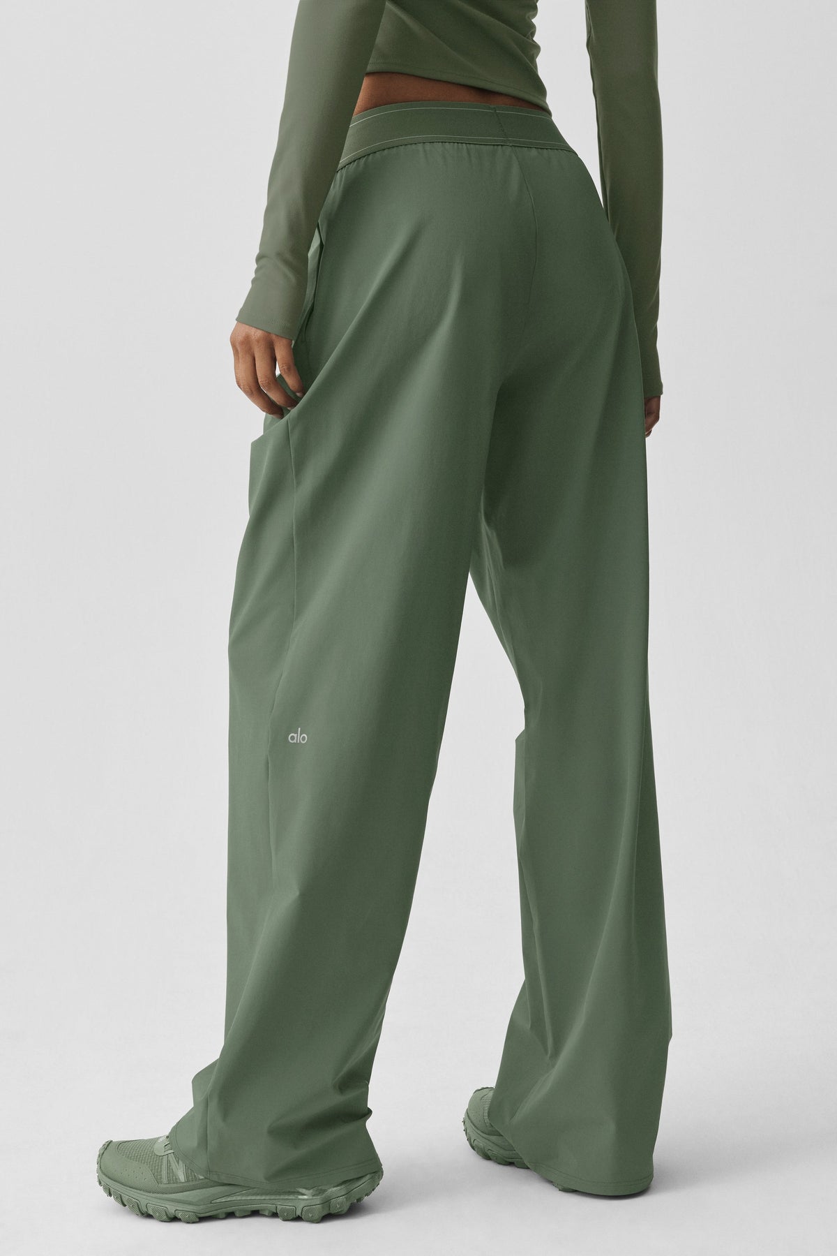 Suit Up Trouser (Short) - Bamboo Green