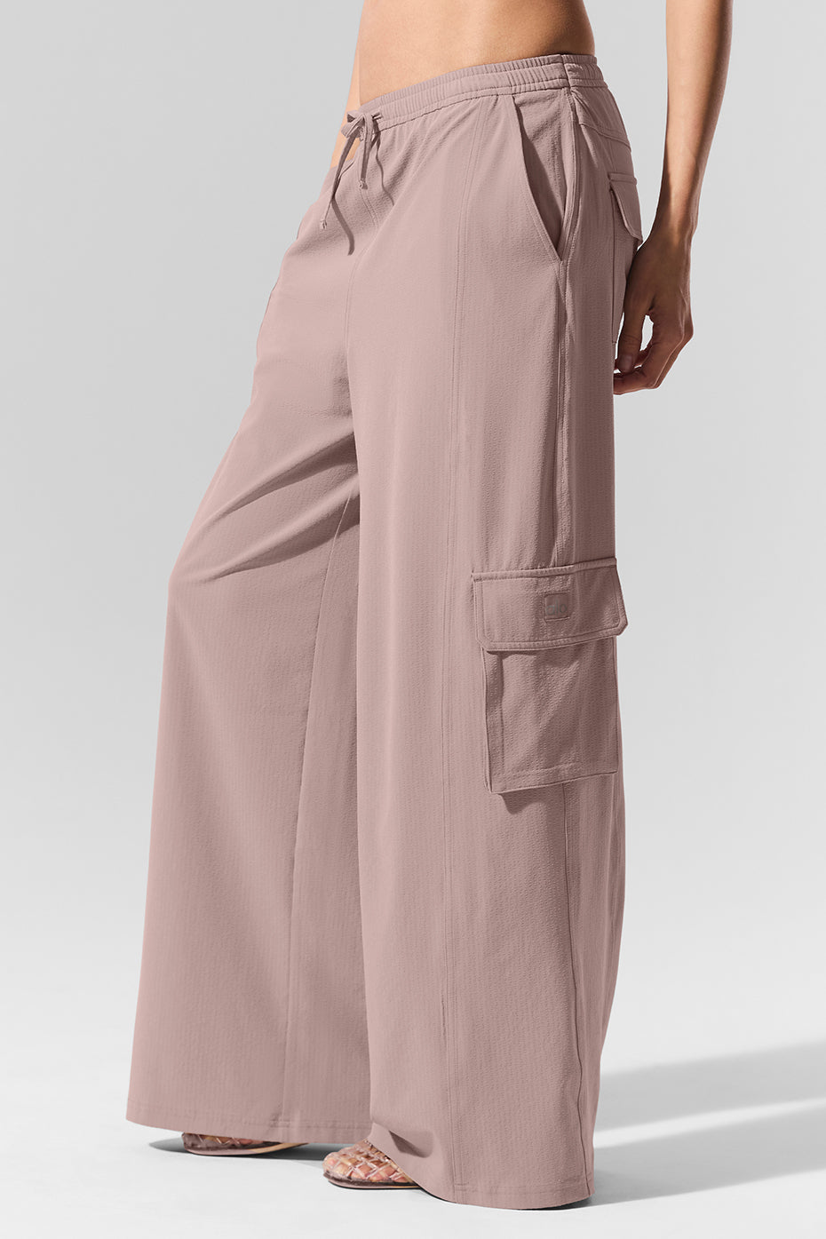 Dreamscape Cargo Wide Leg Pant - Taupe
