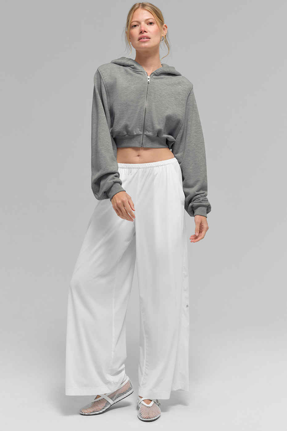 AloBreezy Wide Leg Pant (Regular) - White