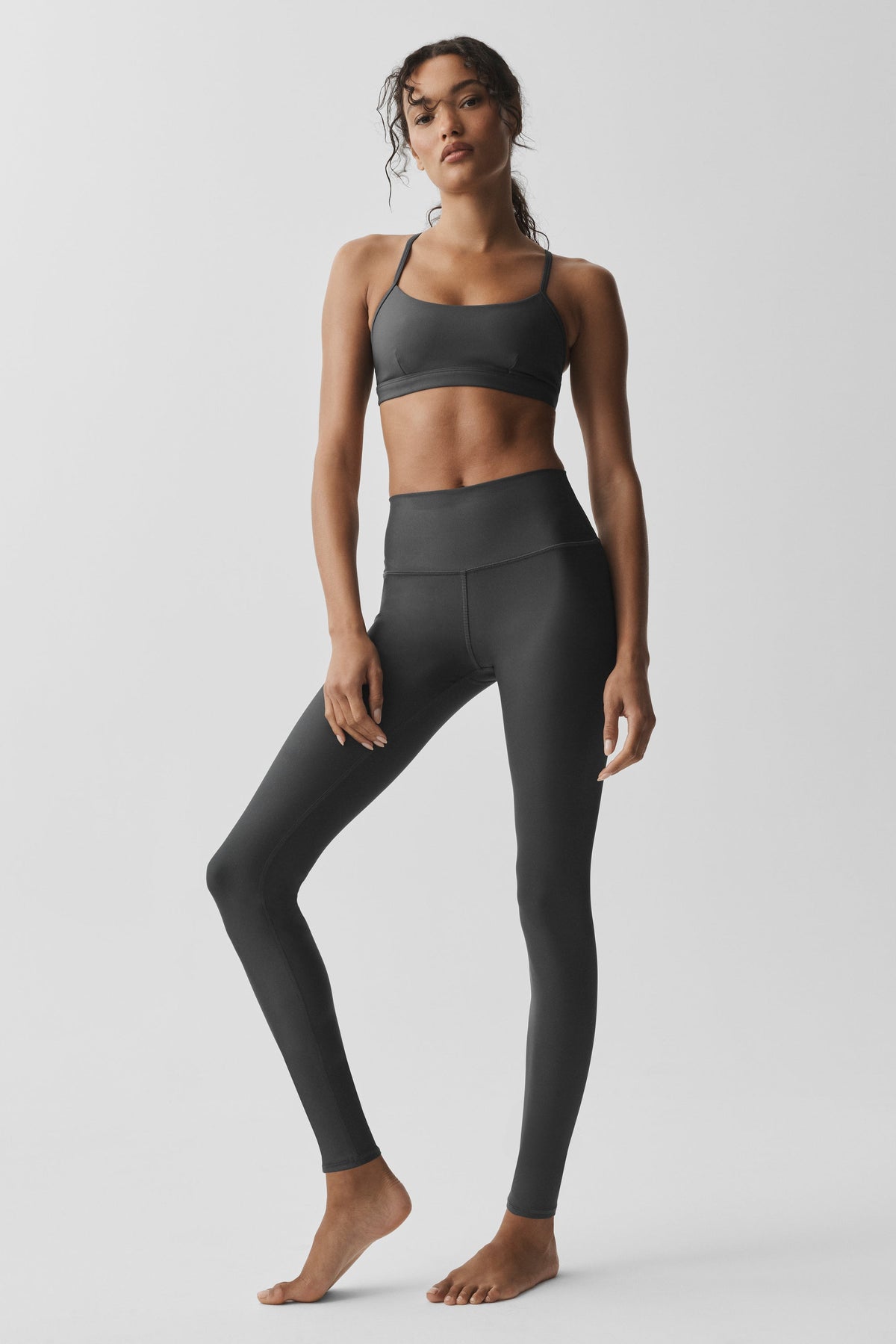 High-Waist Airlift Legging - Anthracite