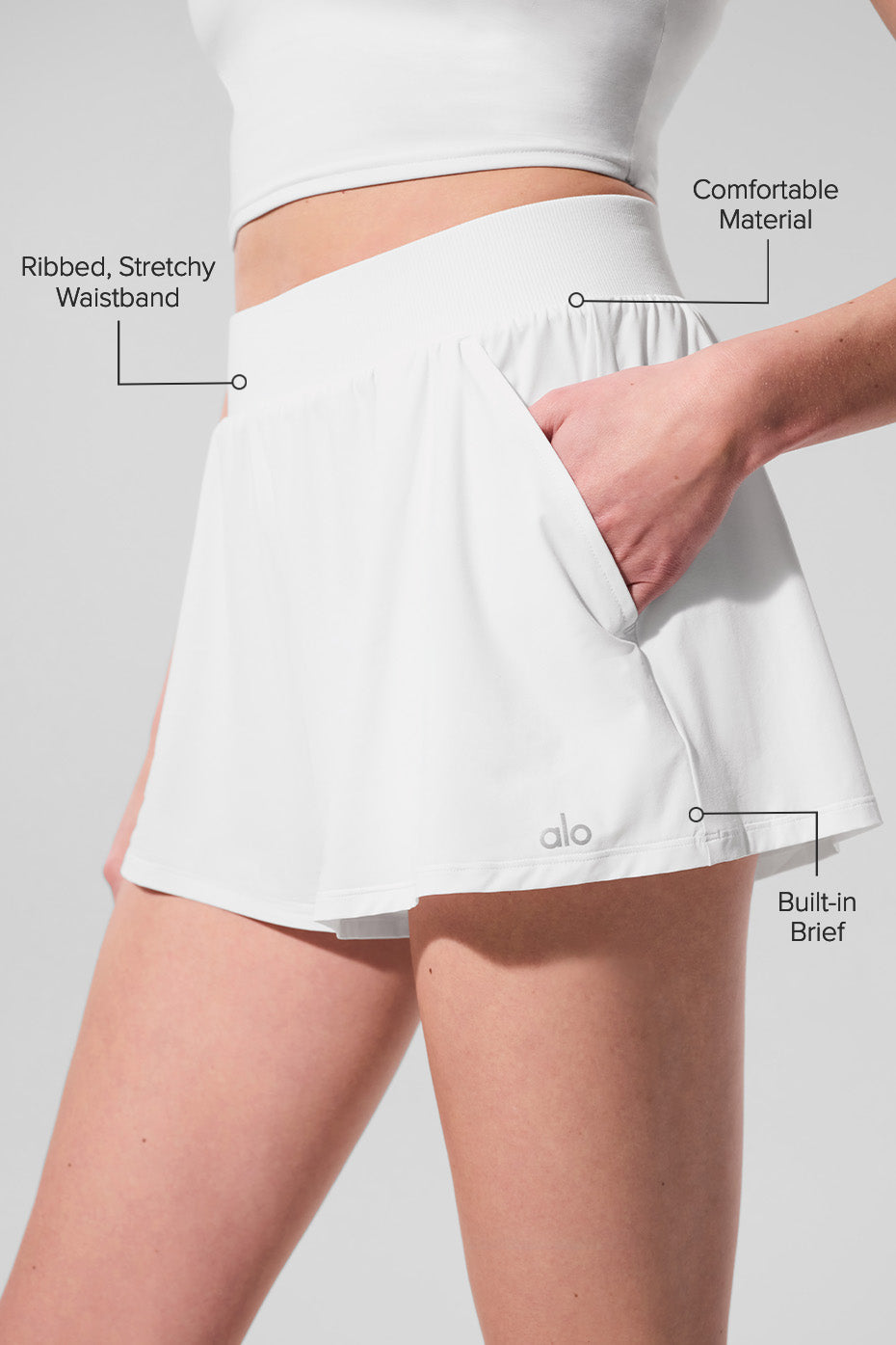 AloBreezy Short - White