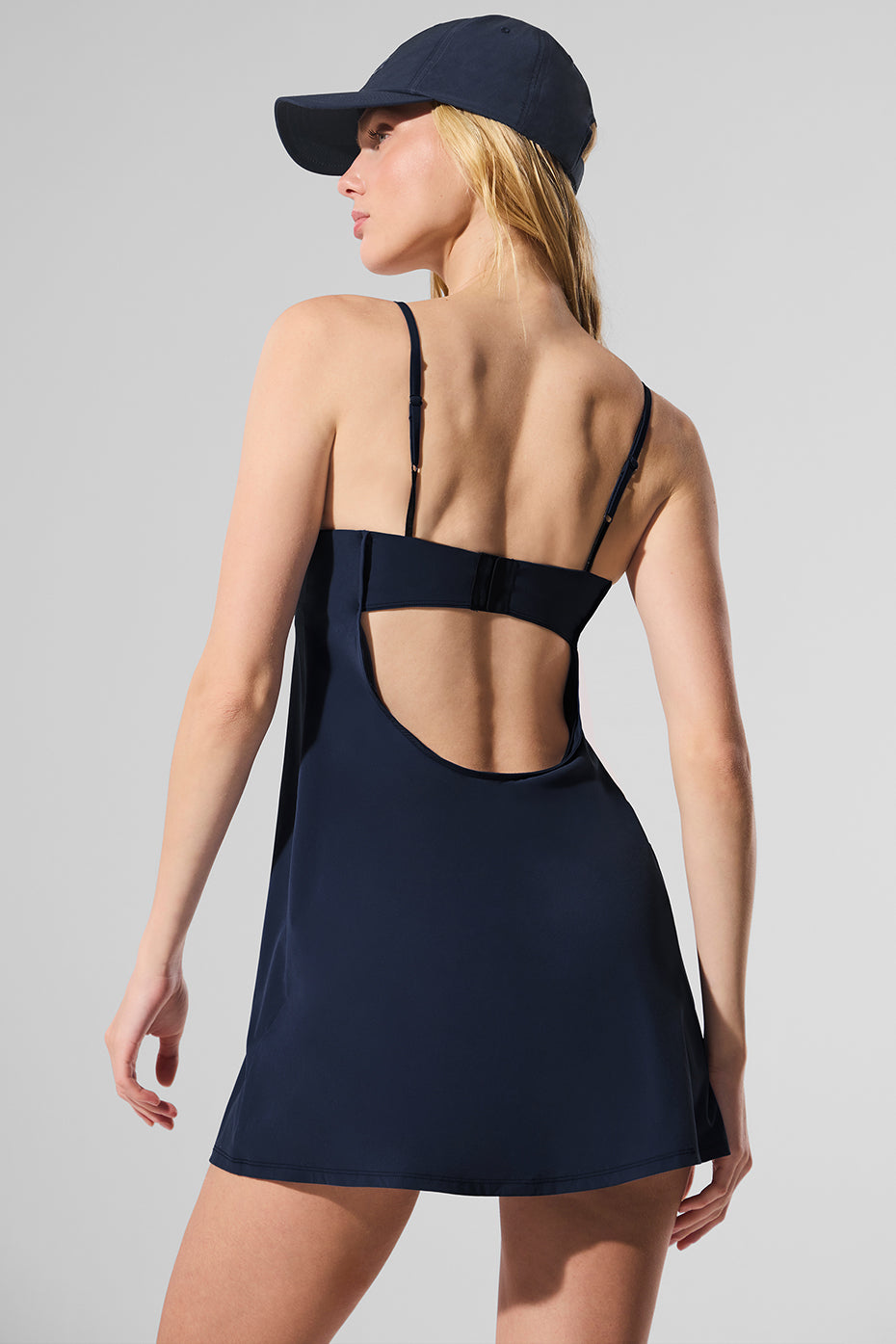 AloBreezy Tennis Dress - Navy