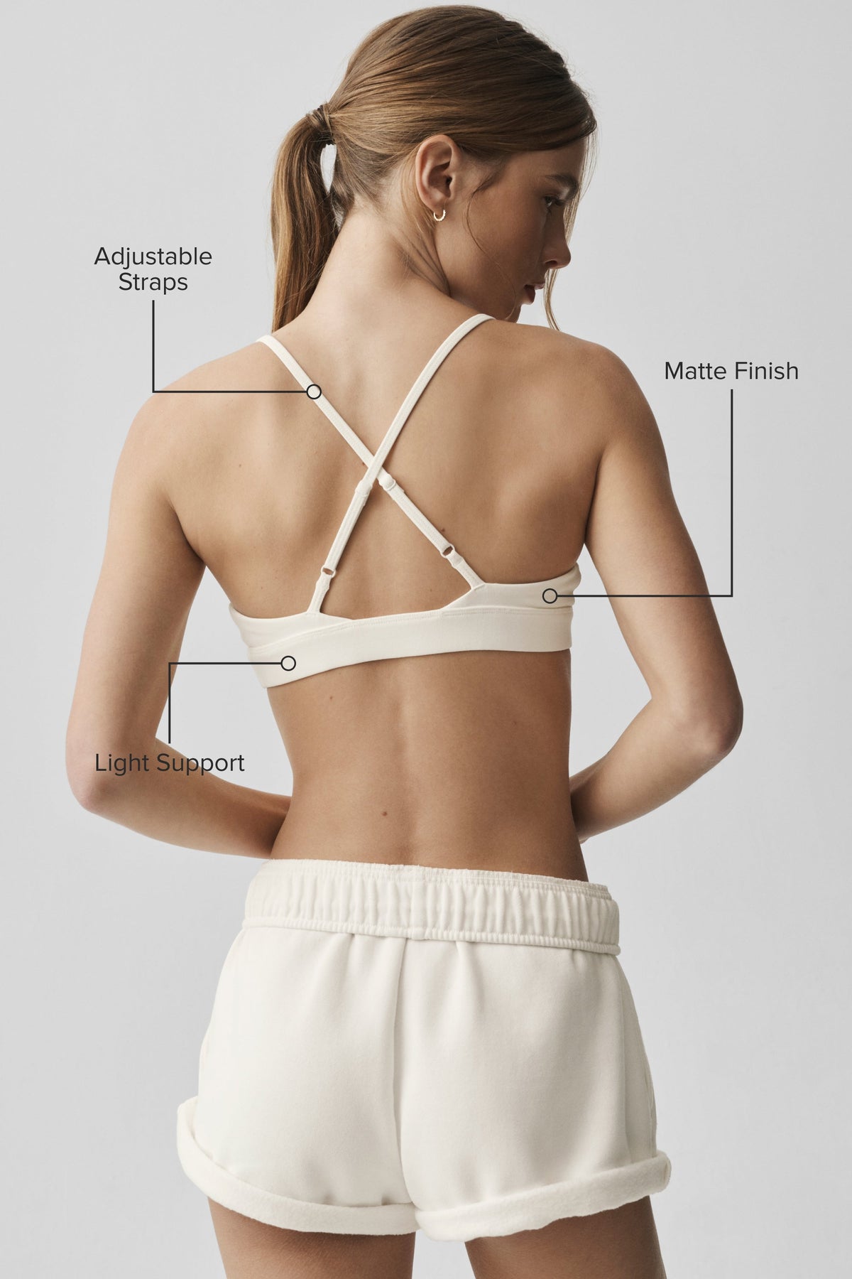 Splendor Bra - Ivory/Black