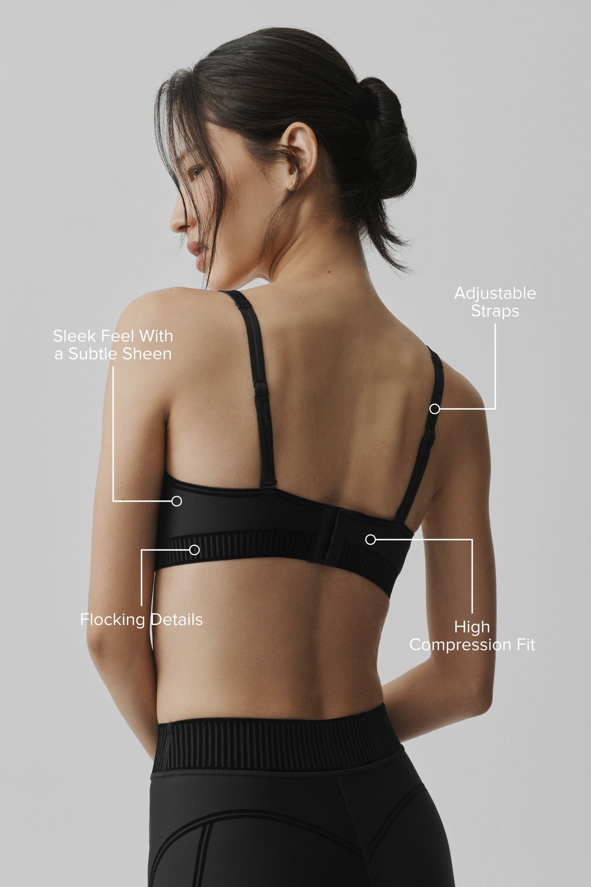 Airlift Line Up Bra - Black